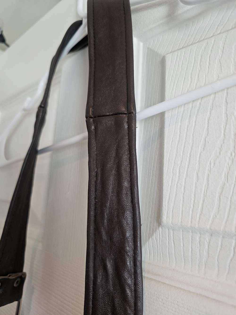 Pelechecoco X Free People Cherokee/Elouise Fringe Hobo Brown Vtg Leather Bag - Picture 5 of 15